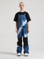 Gsou Snow Damen Colorblock Ski-Latzhose