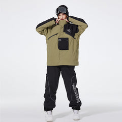 Trajes de nieve unisex para mujer SpeedPanda Alpine SnowTech Mountain Explorer