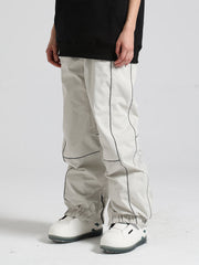 Gsou Snow Herren-Skihose mit reflektierendem Colorblock