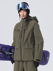 Women's Searipe Unisex All-Weather Mountain Rider Backcountry Utility Snow Jacket