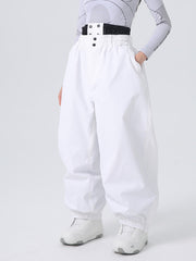 Women's Searipe Durable Mountain Rider All-Terrain Baggy Snow Pants