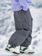 Pantalones de nieve holgados tipo cargo Rabbit Snow StreetFlow Freestyle para hombre