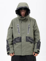 Men's Chillform Glow Trail Reflective Camo Snow Jacket