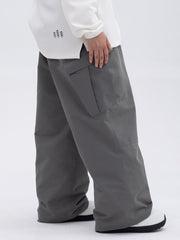 Women's Double Knee Mountain Freestyle Baggy Snow Pants