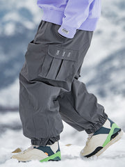 Pantalones de nieve holgados tipo cargo Rabbit Snow StreetFlow Freestyle para mujer