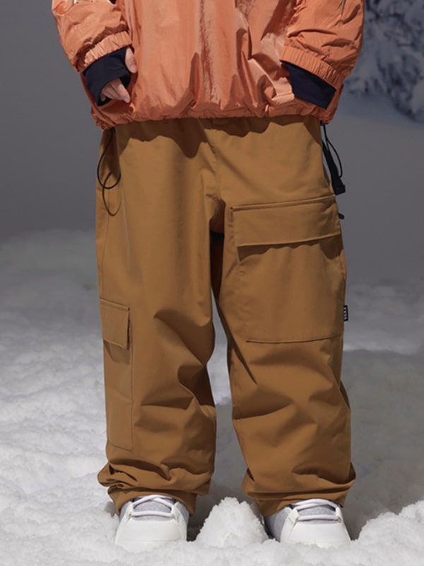 Pantalones de nieve cargo Freestyle Mountain para hombre
