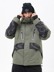 Men's Chillform Glow Trail Reflective Camo Snow Jacket