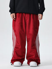Pantalones de nieve holgados unisex de polar ChillTech de Searipe para mujer
