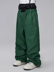 Pantalones vaqueros holgados para snowboard, freeride y freestyle de montaña para mujer
