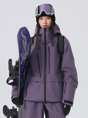 Women's Searipe Unisex Urban Ridge Mountain Freeride Baggy Snow Jacket