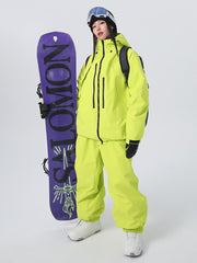 Women's Searipe Unisex Durable Mountain Rider All-Terrain Baggy Snow Suit