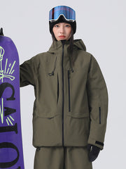 Women's Searipe Unisex All-Weather Mountain Rider Backcountry Utility Snow Jacket