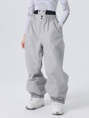 Women's Searipe Durable Mountain Rider All-Terrain Baggy Snow Pants