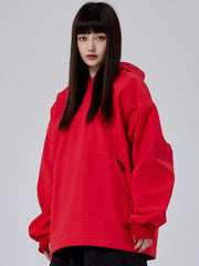 Dook Snow Iconic Rabbit Fleece-Kapuzenpullover für Damen