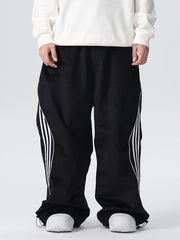 Pantalones de nieve holgados unisex de polar ChillTech de Searipe para mujer