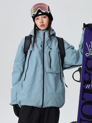 Chaqueta de nieve holgada todoterreno Searipe Durable Mountain Pro para mujer