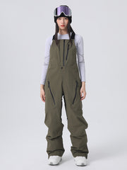 Women's Searipe Durable Mountain Rider All-Terrain Overall Snowboard Pants
