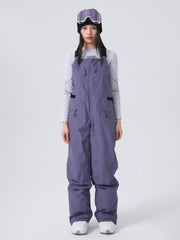 Women's Searipe Unisex Urban Trek Durable Baggy Snow Bibs Overalls