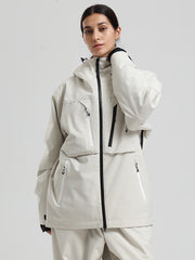 Women's Gsou Snow Durable Mountain Pro Winter Function Cargo Snow Jacket