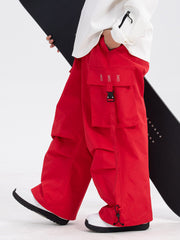 Pantalones de nieve holgados y extragrandes Rabbit Snow UrbanRush Prime para mujer