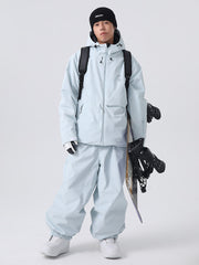 Men's Searipe Unisex Durable Mountain Rider All-Weather Baggy Snow Suit