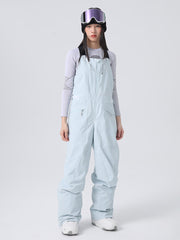 Women's Searipe Unisex Urban Trek Durable Baggy Snow Bibs Overalls