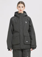 Chaqueta de nieve Mountain Rider con aislamiento SportFlex de City Scape para mujer