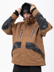 Men's Chillform Glow Trail Reflective Camo Snow Jacket