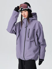 Chaqueta de nieve holgada todoterreno Searipe Durable Mountain Pro para mujer
