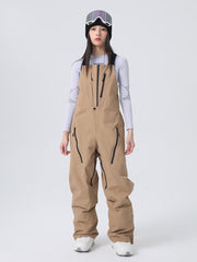 Women's Searipe Durable Mountain Rider All-Terrain Overall Snowboard Pants