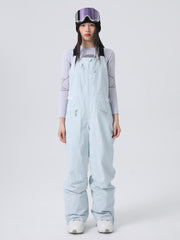 Women's Searipe Unisex Urban Trek Durable Baggy Snow Bibs Overalls