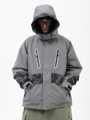 Men's Chillform Glow Trail Reflective Camo Snow Jacket