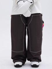 Women's Urban Street Style Freerider Baggy Snow Pants