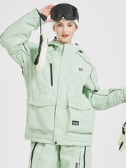 Chaqueta de nieve Mountain Rider con aislamiento SportFlex de City Scape para mujer