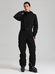 Women's Gsou Snow Alpine Luxe Slim Fit Full Body Onesie Ski Jumpsuit