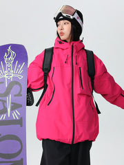 Chaqueta de nieve holgada todoterreno Searipe Durable Mountain Pro para mujer