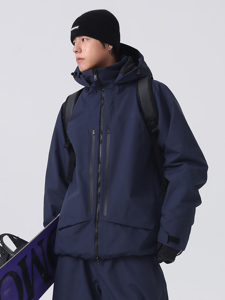 Men's Searipe Unisex Ridge Master Mountain Freerider Baggy Snow Jacket ...