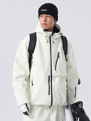 Men's Searipe Durable Mountain Rider All-Weather Baggy Snow Jacket