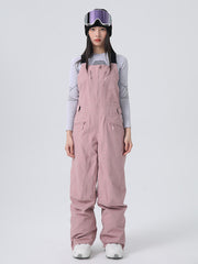 Women's Searipe Unisex Urban Trek Durable Baggy Snow Bibs Overalls