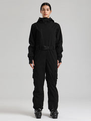 Women's Gsou Snow Alpine Luxe Slim Fit Full Body Onesie Ski Jumpsuit