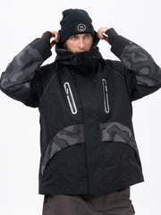 Men's Chillform Glow Trail Reflective Camo Snow Jacket