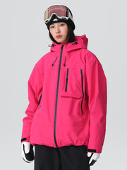 Chaqueta de nieve holgada todoterreno Searipe Durable Mountain Pro para mujer
