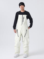 Men's Searipe Durable Mountain Rider All-Terrain Overall Snowboard Pants