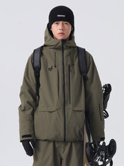 Men's Searipe Unisex All-Weather Mountain Rider Backcountry Utility Snow Jacket