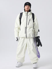 Men's Searipe Unisex Durable Mountain Rider All-Weather Baggy Snow Suit