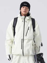 Men's Searipe Durable Mountain Rider All-Weather Baggy Snow Jacket