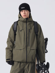 Men's Searipe Unisex All-Weather Mountain Rider Backcountry Utility Snow Jacket