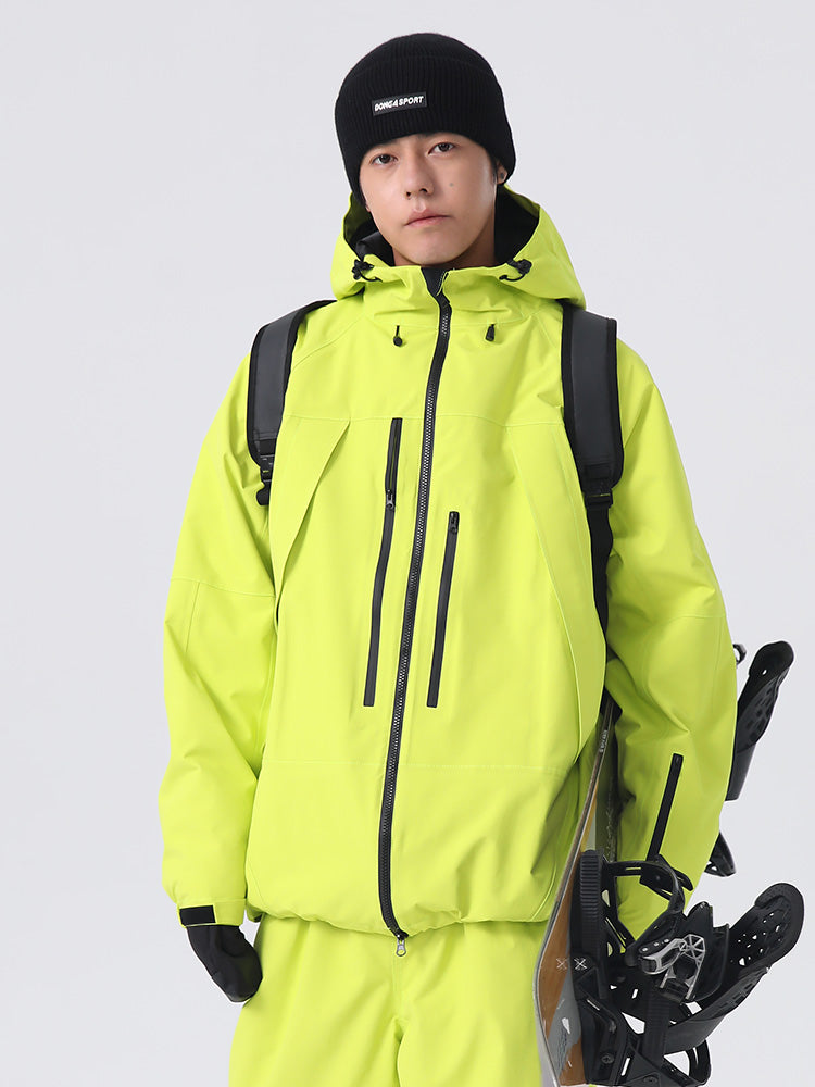 Men's Searipe Unisex Durable Mountain Rider All-Terrain Baggy Snow Jacket