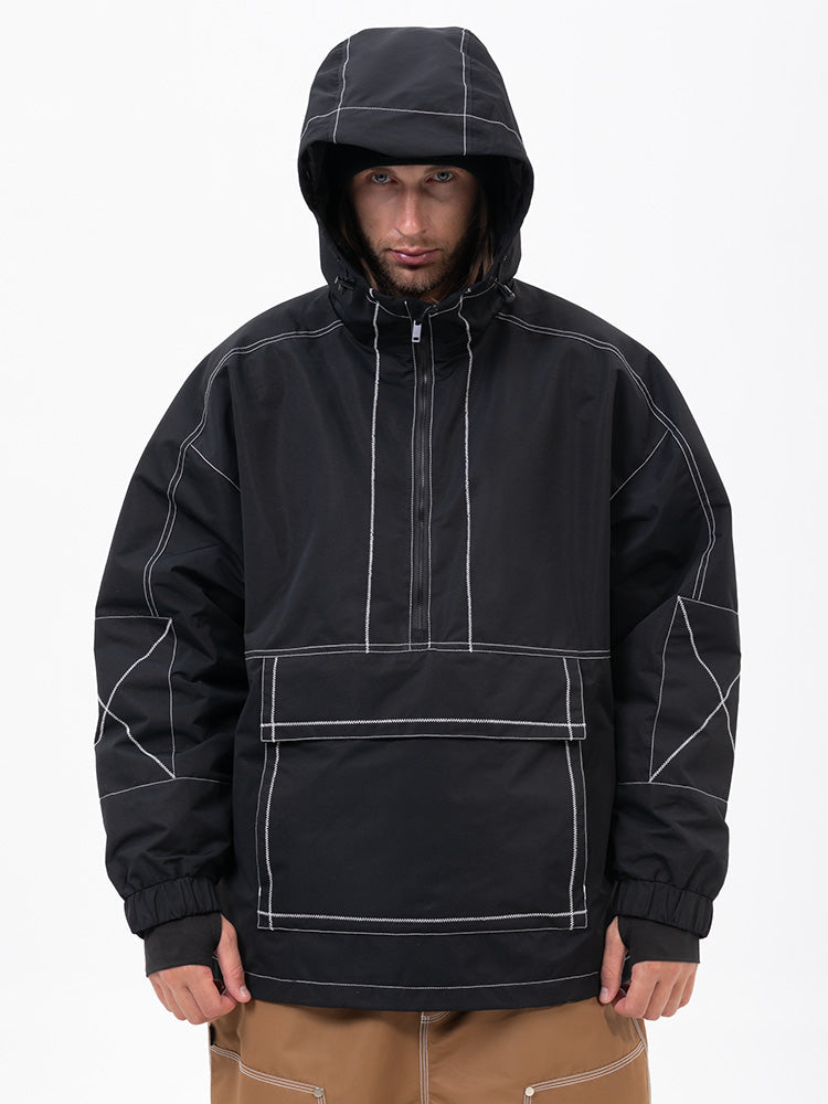 Men's All Season Mountain Vibe Streetstorm Pullover Snowboard Jacket