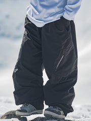 Men's John Snow Alpine Breaker All-Weather Baggy Cargo Ski Snowboard Pants
